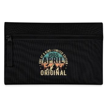 Born april 1965, legend since april 1965 - Pencil Case - black - Front