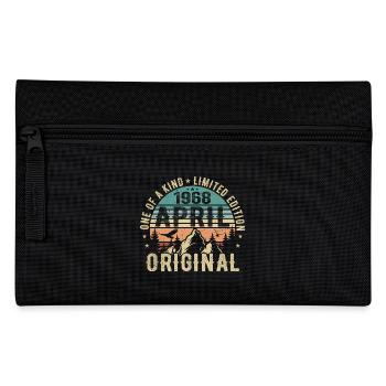 Né en avril 1968, légende depuis avril 1968 - Trousse - noir - Devant