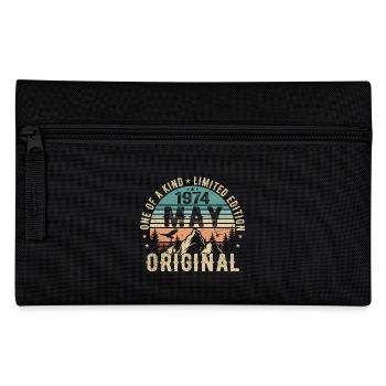 Legends May 1974 Birthday Vintage May 1974 - Pencil Case - black - Front