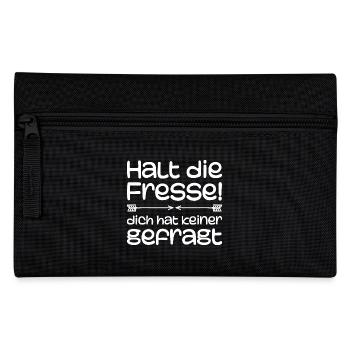 Shut up, nobody asked you | Comedy - Pencil Case - black - Front