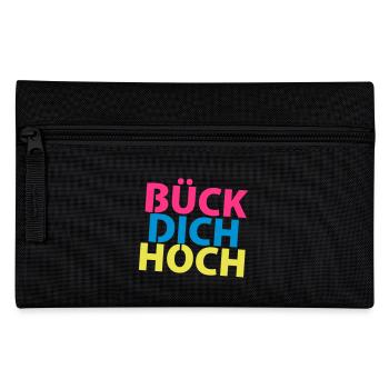 Buck up now! - Pencil Case - black - Front