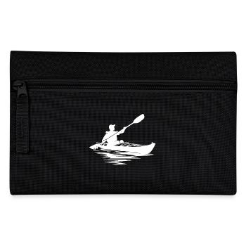 Kanuklasse Kayak Ausbildung Boot - Federtasche - Schwarz - Vorne