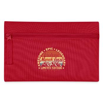 Mars 1959 Anniversaire, Cadeau d’anniversaire Mars 1959 - Trousse - rouge - Devant