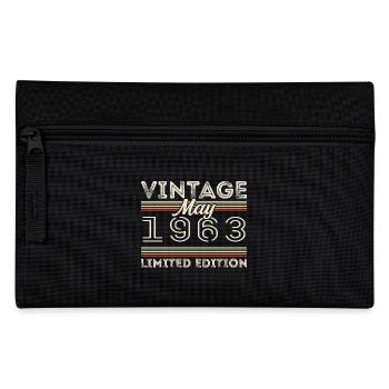 Mai 1963 Anniversaire 1963, Légendaire depuis mai 1963 - Trousse - noir - Devant