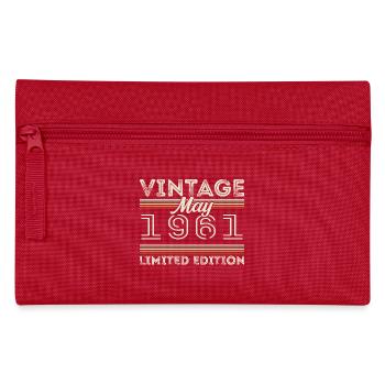 Mai 1961 Anniversaire 1961, Légendaire depuis mai 1961 - Trousse - rouge - Devant