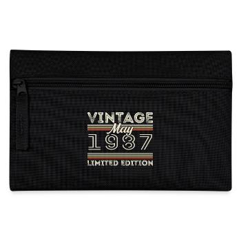 Mai 1987 Geburtstag 1987, Legendär seit Mai 1987 - Federtasche - Schwarz - Vorne