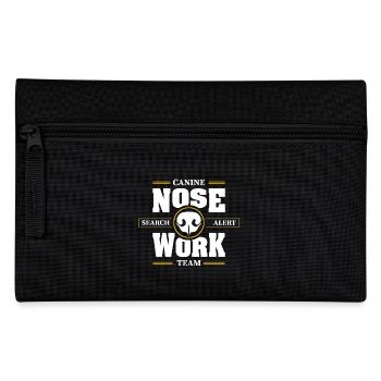 NOSE WORK Team Search Dog Nose Work Dogs Dog - Pencil Case - black - Front