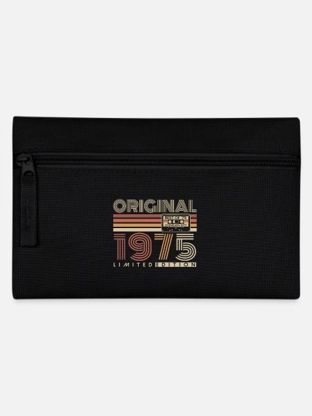 Original 1975 Vintage Vintage Anniversaire Rétro - Trousse - noir
