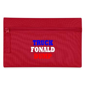 truck fonald dump - Pencil Case - red - Front