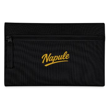 Napule gelb Sticker - Federtasche - Schwarz - Vorne