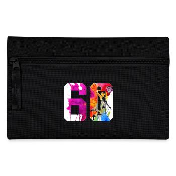 60E ANNIVERSAIRE BASKET-BALL NUMÉRO 60 - Trousse - noir - Devant