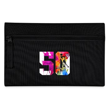 50E ANNIVERSAIRE BASKET-BALL NUMÉRO 50 - Trousse - noir - Devant