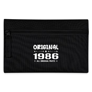 Né en 1986, Cadeau Anniversaire 1986 Original 1986 - Federtasche - Schwarz - Vorne