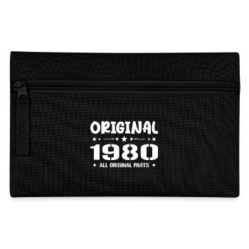 Né en 1980, Cadeau Anniversaire 1980 Original 1980 - Trousse - noir - Devant