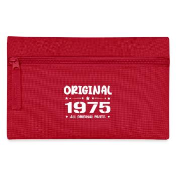 Né en 1975, Cadeau Anniversaire 1975 Original 1975 - Federtasche - Rot - Vorne
