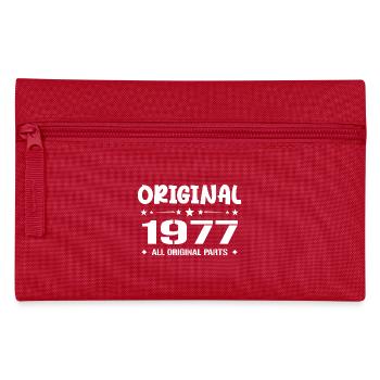 Né en 1977, Cadeau Anniversaire 1977 Original 1977 - Federtasche - Rot - Vorne