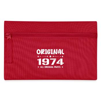 Né en 1974, Cadeau Anniversaire 1974 Original 1974 - Federtasche - Rot - Vorne