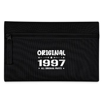 Né en 1997, Cadeau Anniversaire 1997 Original 1997 - Pencil Case - black - Front