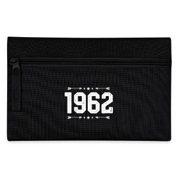 Vintage 1962 Vintage 63rd Birthday 1962 - Pencil Case - black - Front