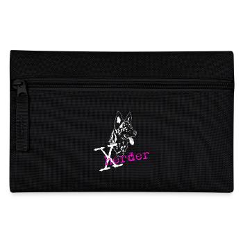 X- Herder pink - Federtasche - Schwarz - Vorne