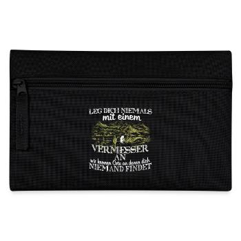 Vermesser - Federtasche - Schwarz - Vorne