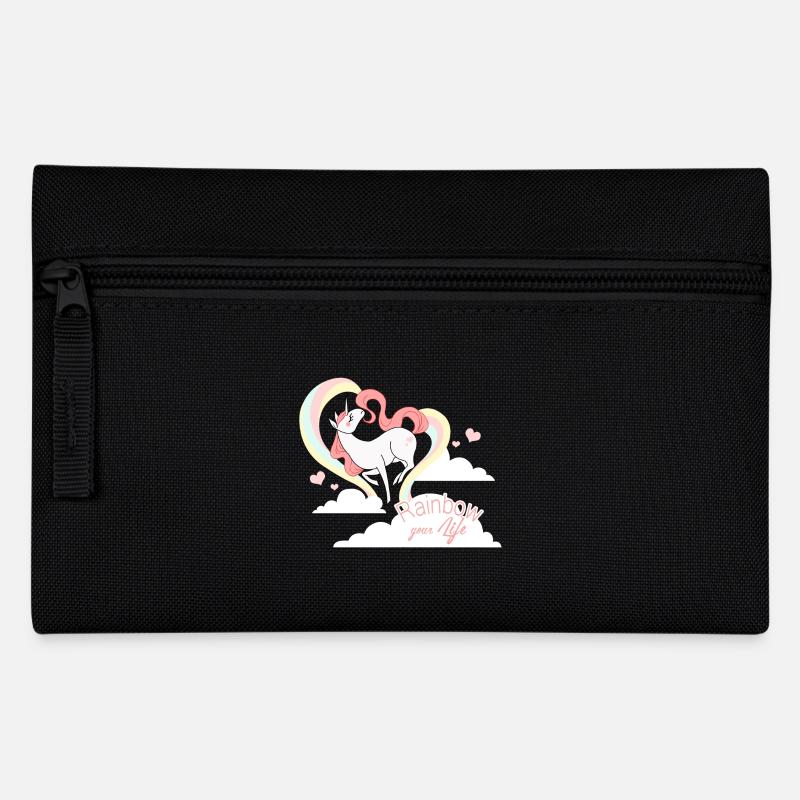 Rainbow Your Little Life - Federtasche - Schwarz