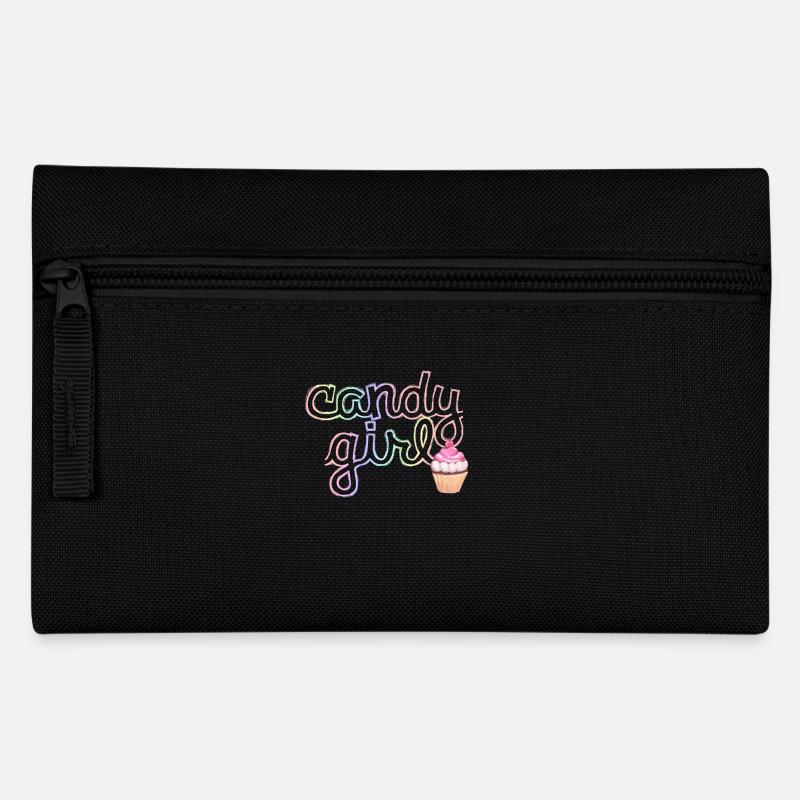 Candy Girl - Federtasche - Schwarz