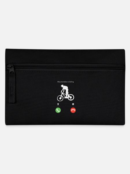 Mein Mountainbike ruft - Federtasche - Schwarz
