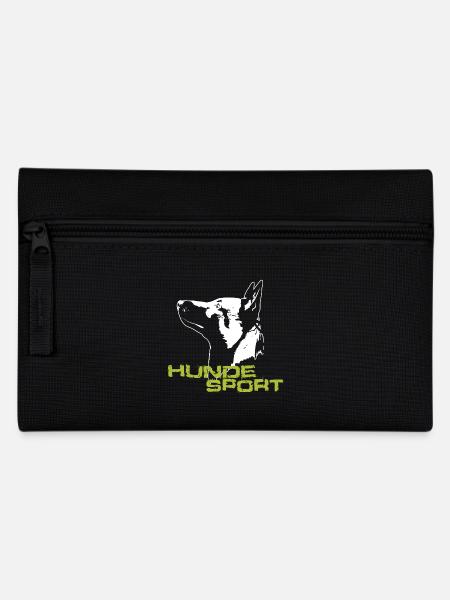Hundesport Malinois - Federtasche - Schwarz