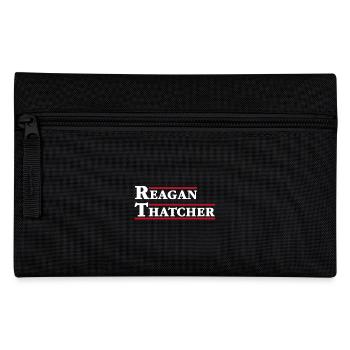 Reagan et Thatcher - Trousse - noir - Devant