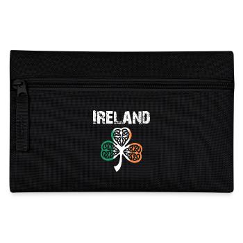 Nation Design Ireland Shamrock 3flbb - Pencil Case - black - Front