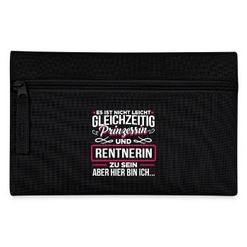 RENTNERIN - Prinzessin - Federtasche - Schwarz - Vorne