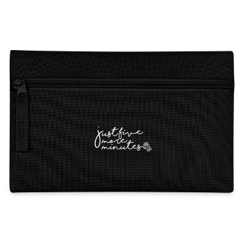 Gamer - Just 5 Minutes more - Pencil Case - black - Front