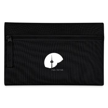 mont klamott auf schwarz - Federtasche - Schwarz - Vorne