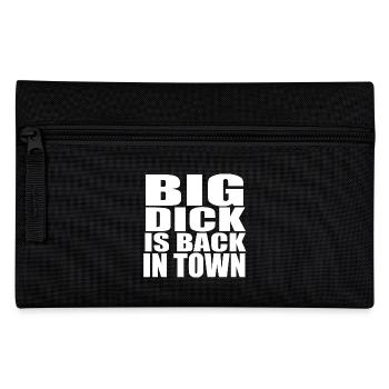 Big Dick Back in Town - Federtasche - Schwarz - Vorne