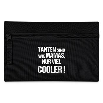 Tanten sind wie Mamas nur cooler - Federtasche - Schwarz - Vorne