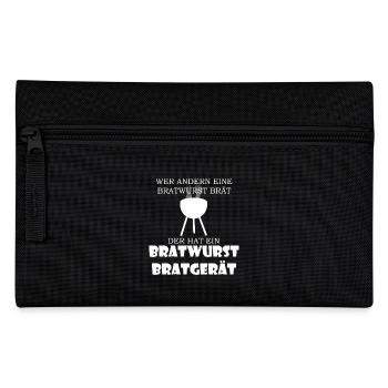 Bratwurstbratgerät - Federtasche - Schwarz - Vorne