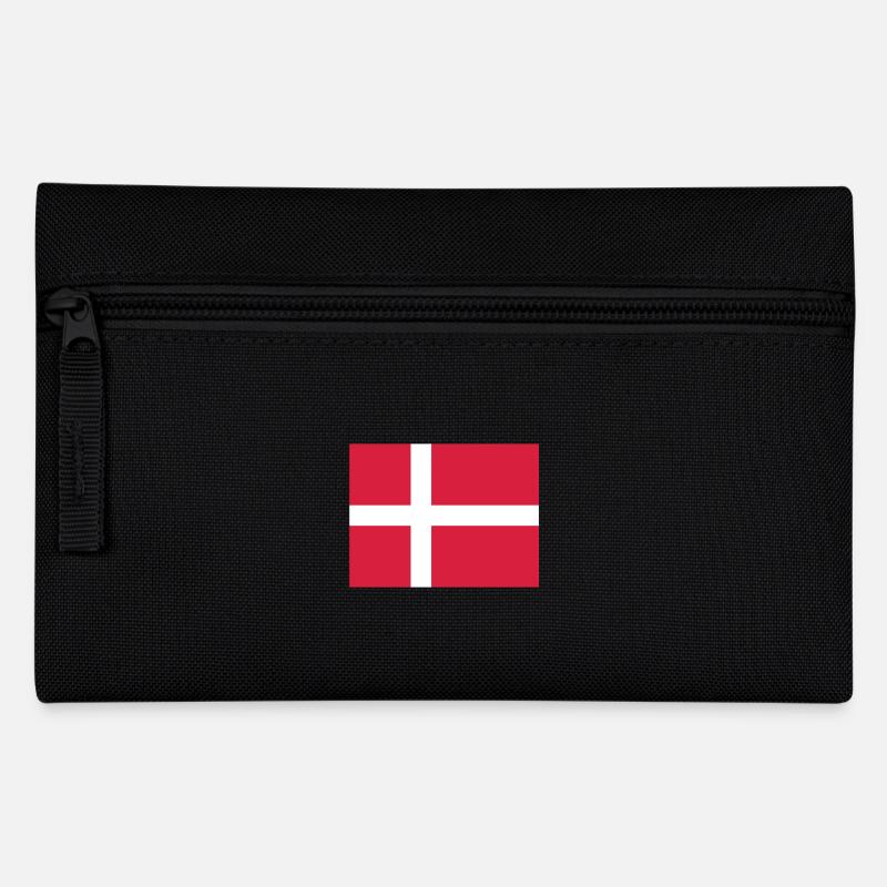 Drapeau national du Danemark - Trousse - noir