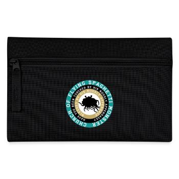 pastafarian CHURCH OF FLYING SPAGHETTI MONSTER - Pencil Case - black - Front