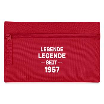 Lebende Legende seit 1957 - Federtasche - Rot - Vorne