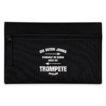TROMPETE DIE GUTEN JUNGS GRUNGE SHIRT - Federtasche - Schwarz - Vorne
