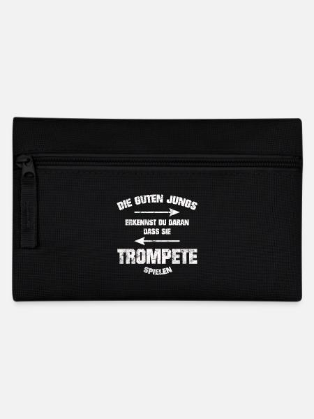 TROMPETE DIE GUTEN JUNGS GRUNGE SHIRT - Federtasche - Schwarz
