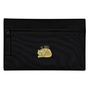 CATS | THE SNUGGLE - Pencil Case - black - Front