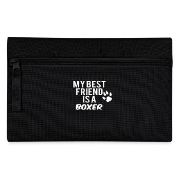 mon ami est un boxeur - Trousse - noir - Devant