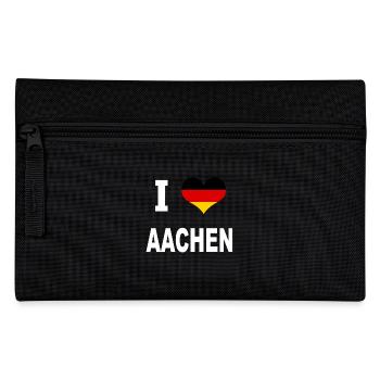I Love Germany AACHEN - Federtasche - Schwarz - Vorne