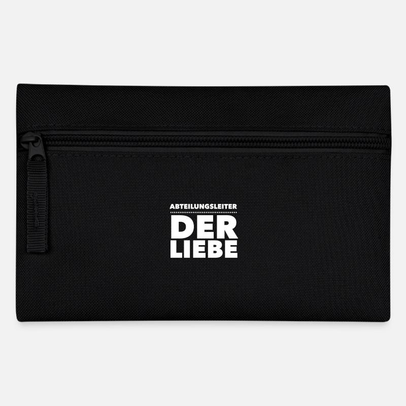 Abteilungsleiter der Liebe k.i.z. - Federtasche - Schwarz