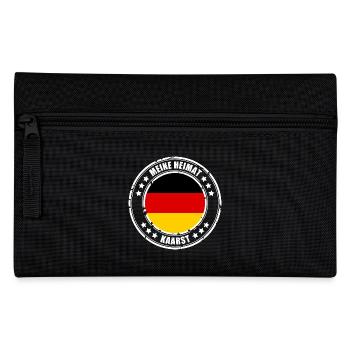 Meine Heimat ist KAARST - Federtasche - Schwarz - Vorne