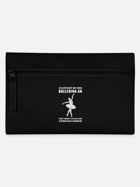 Ballerina | Balletttänzerin | Ballett | Tanzen - Federtasche - Schwarz