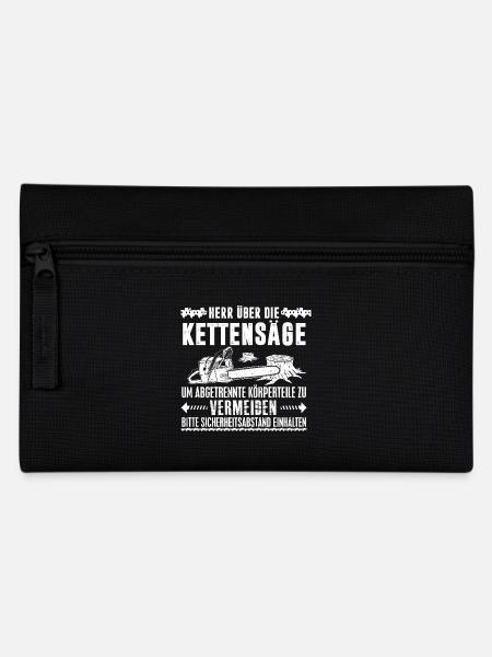 HERR ÜBER DIE KETTENSÄGE - Federtasche - Schwarz
