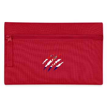 Claw Klaue Laender Croatia png - Pencil Case - red - Front